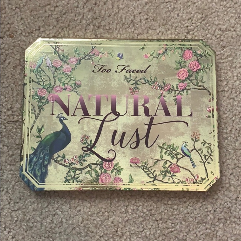 Brand new toofaced natural lust palette